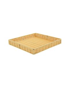 Plateau polypropylène Bandeja 35x35 - Lot de 4